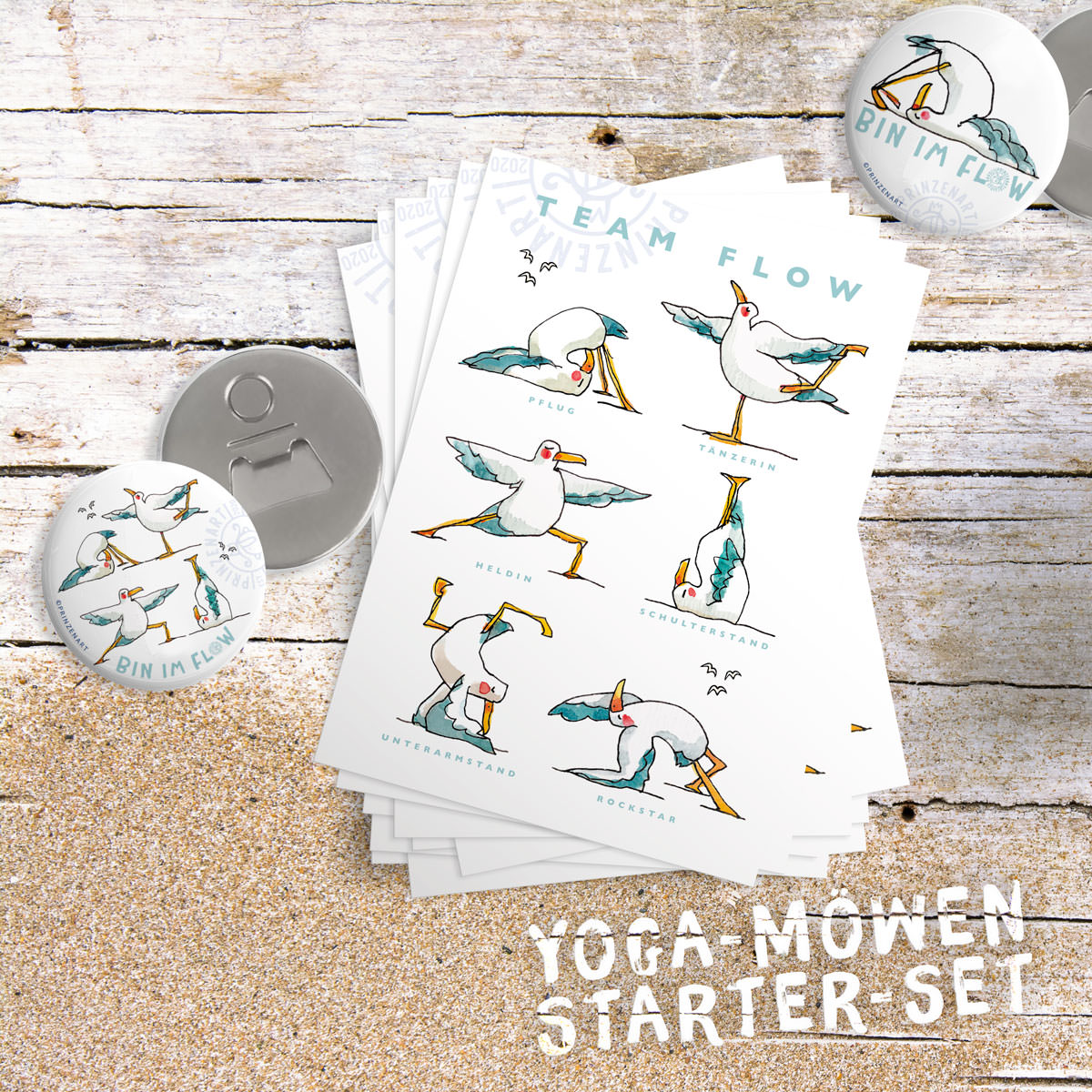 Yoga-Möwen Starter-Set | B2B