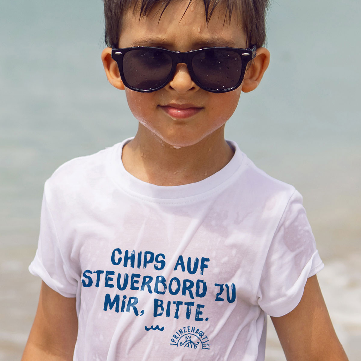 KINDER T-SHIRT – CHIPS AUF STEUERBORD ZU MIR