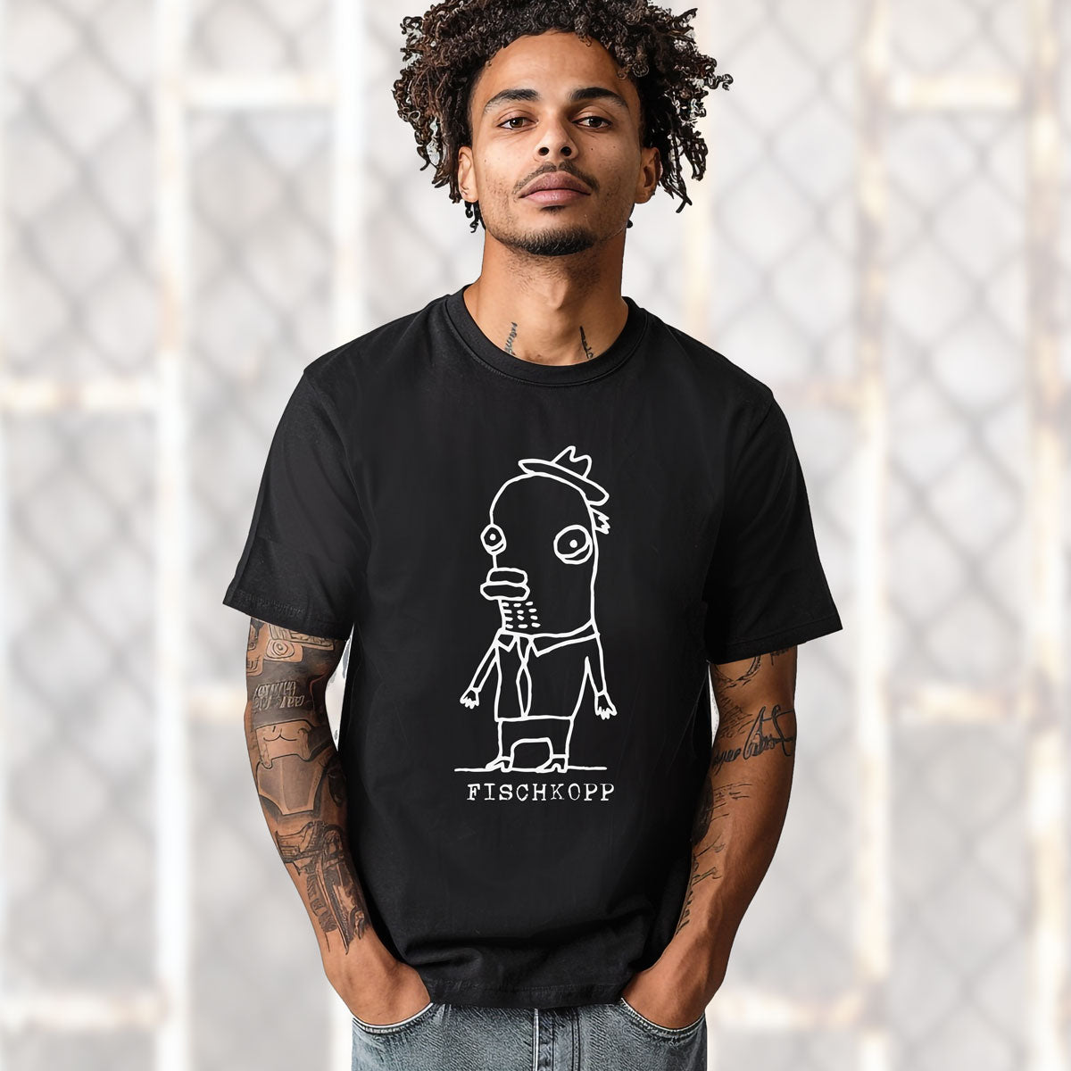 Unisex Oversized Bio T-Shirt – Fischkopp